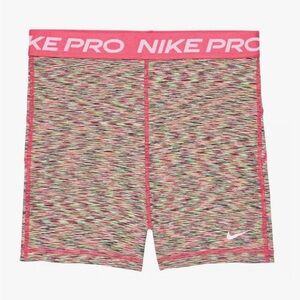 Fall Sale ⭐️Women’s NWT Nike Pro Pink and Multicolor Compression Shorts